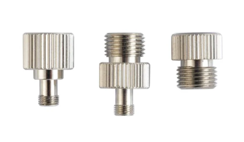 GSI Creos Hose Joints 3-Piece Airbrush Accessories GNZ-PS241 Silver Hobby Tool