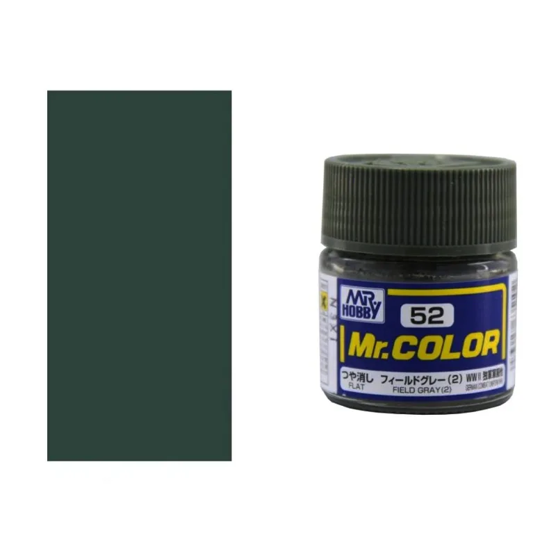 Tinta Acrílica Mr052 Field Grey 2 Gunze Gumrc52