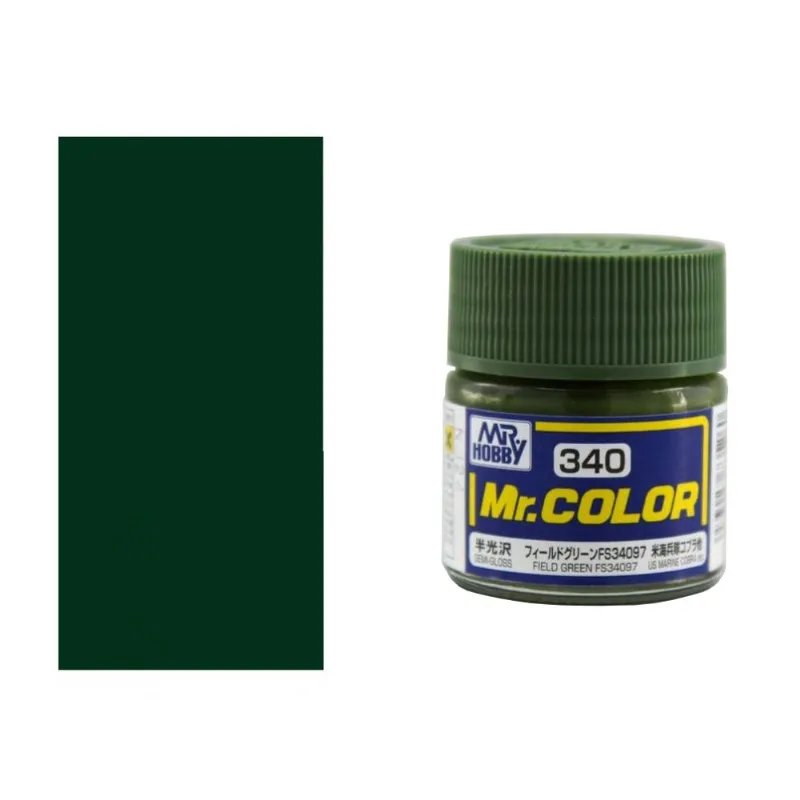 Tinta Acrílica Mr340 Field Green Gunze Gumrc340