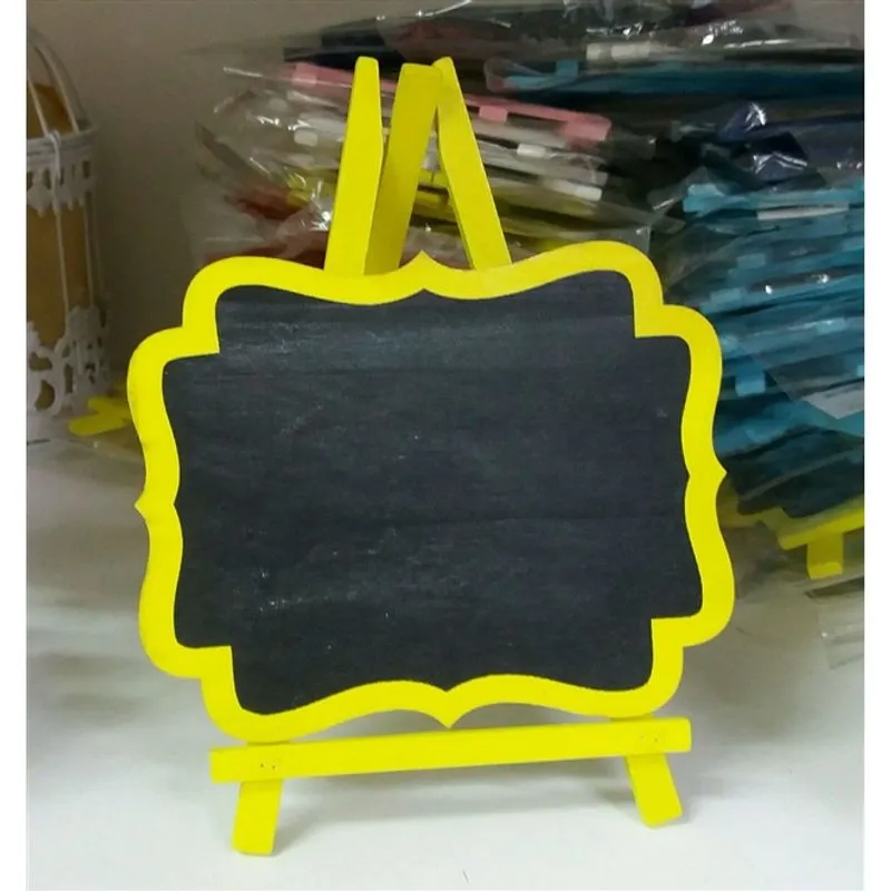 MINI LOUSA QUADRO NEGRO CAVALETE PLACA GOURMET DECORAÇÃO FESTAS ENSAIOS COMIDAS