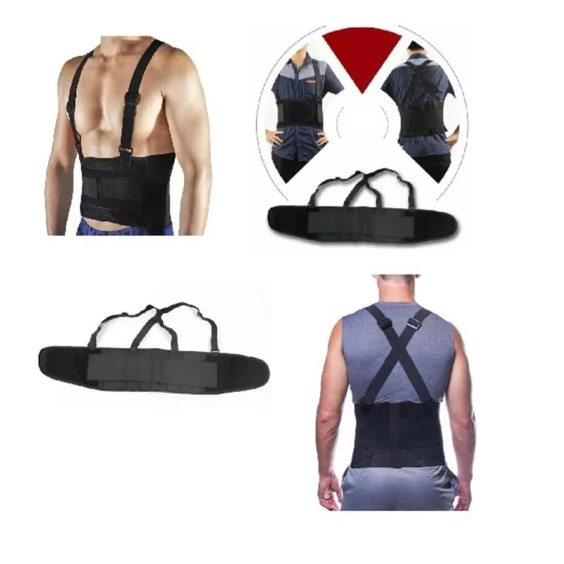 Colete Corretor De Postura Ajustavel Lombar Cervical Modelador Cinta Coluna Abdominal Ergonomico Reforcada P
