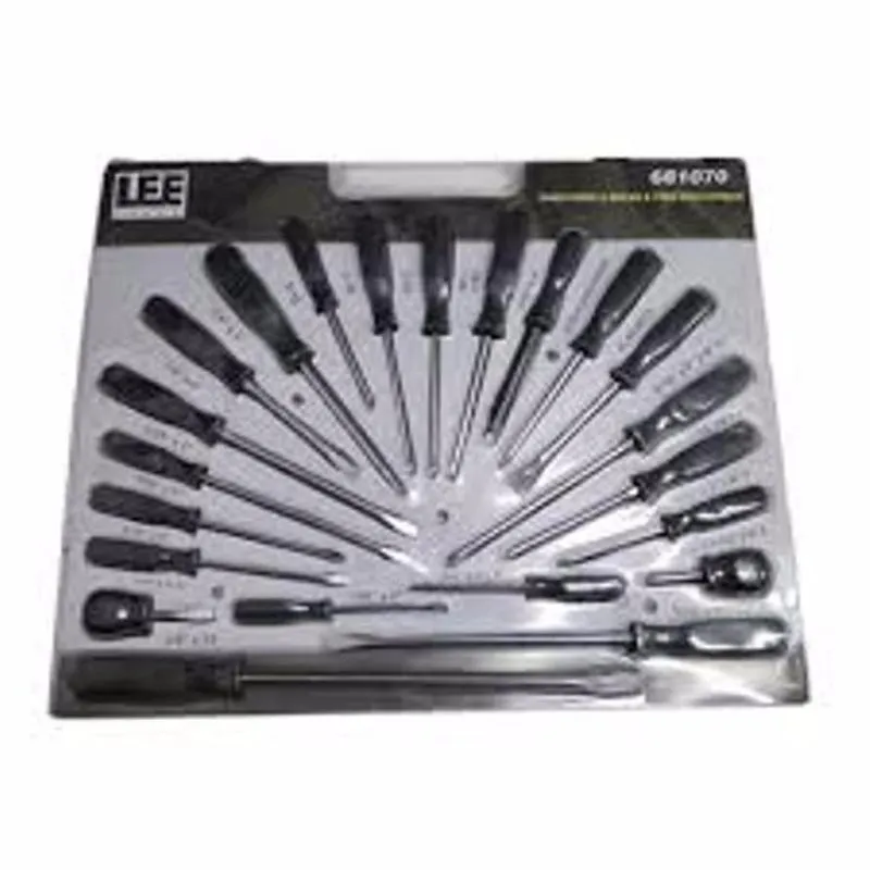 KIT DE FERRAMENTAS JOGO DE CHAVES FENDA, PHILIPS E TORX COM 22 PECAS COMPLETO