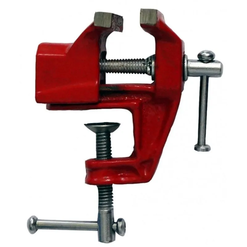 TORNO DE BANCADA AÇO BASE FIXA MINI 40MM PROFISSIONAL
