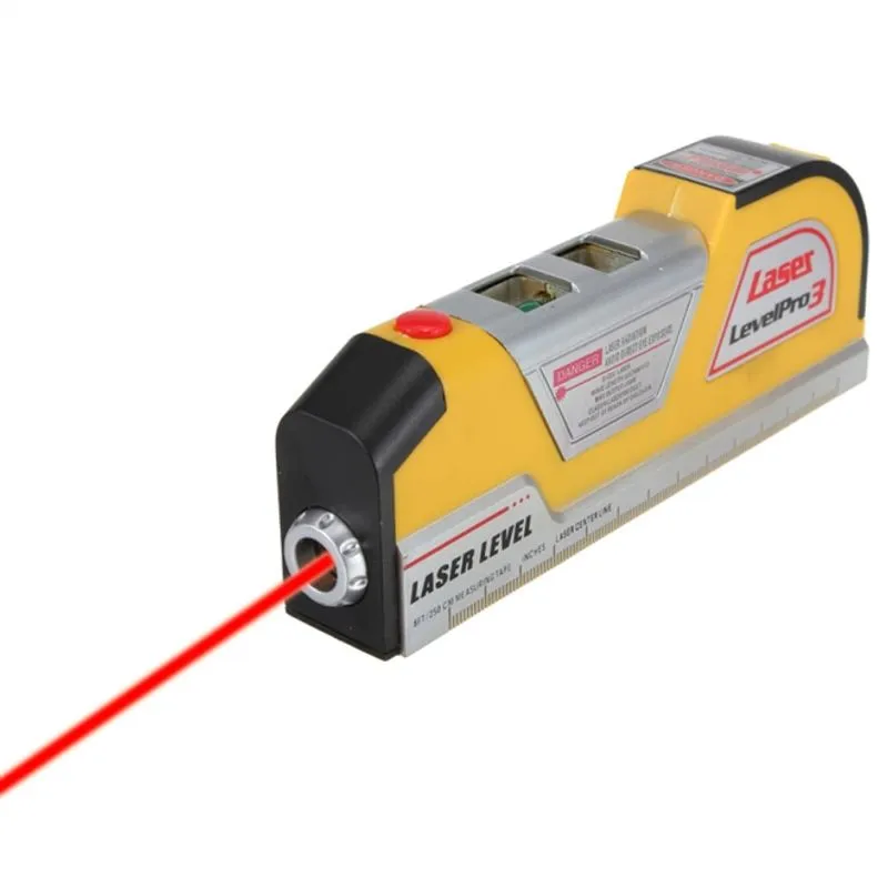 NIVEL LASER PROFISSIONAL COM TRENA COMPLETO COM BOLHAS VERTICAL E HORIZONTAL