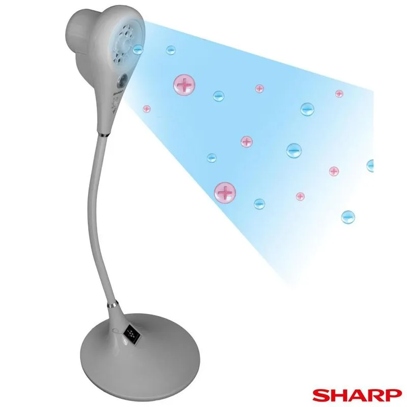 Purificador E Ionizador De Ar Sharp De Cabeceira Com Iluminação De Led - Igdl1pw