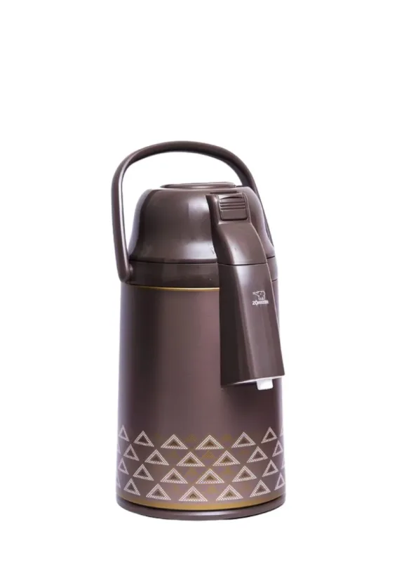 ZOJIRUSHI GARRAFA TERMICA VRKE 22N TZ GOLD BROWN 2.2L - Garrafa térmica. Origem: Japão