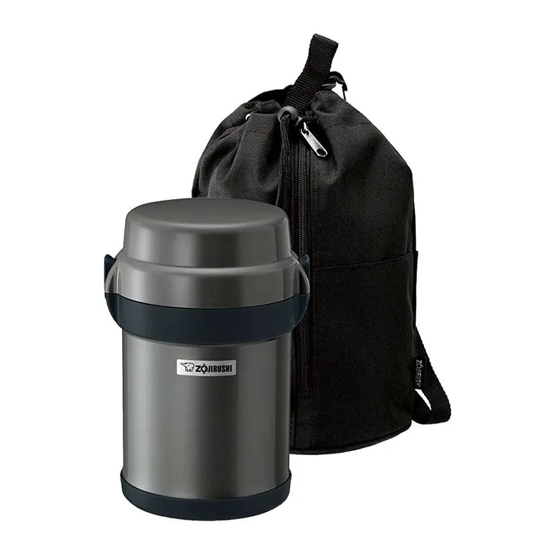 Marmita Bentô Zojirushi SLJAE14-HG 4 Potes 1,23 L Original