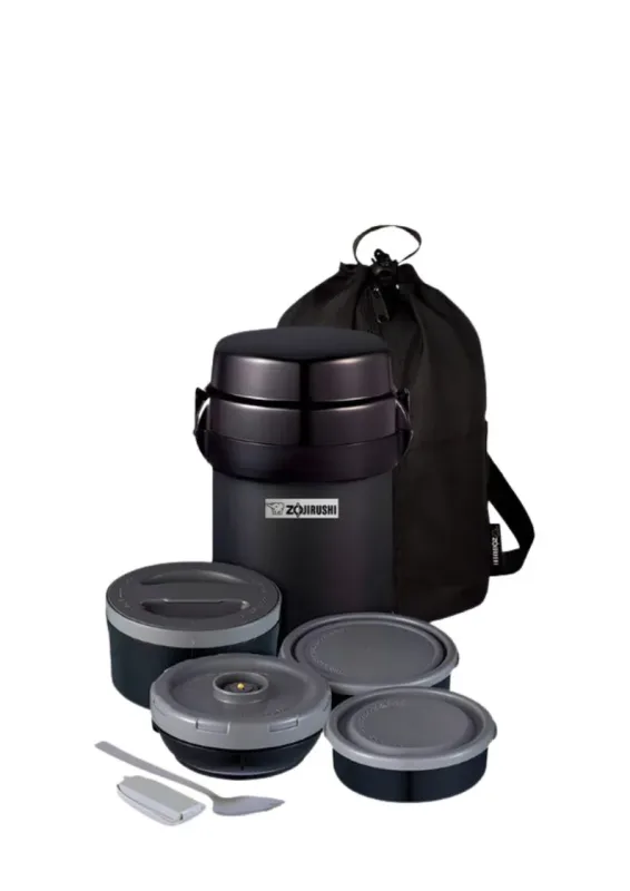 ZOJIRUSHI MARMITA TERMICA SLJBE 14 BZ CARBON BLACK 1.2L - Marmita térmica. Origem: Tailândia