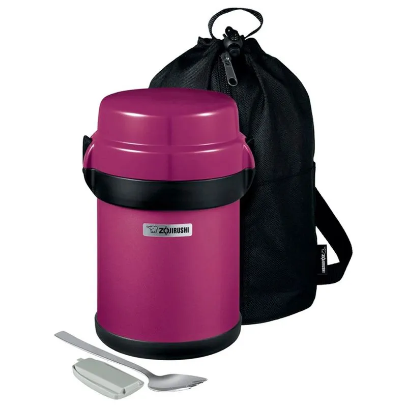 Marmita Bentô Zojirushi SLJBE14-VZ 4 Potes 1,23 L Original