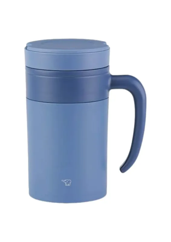 ZOJIRUSHI MUG CUP SEKAE 48 AZ PRUSSIAN BLUE 480ml - Copo térmico com infusor. Origem: China