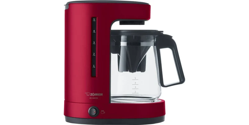 Cafeteira Zojirushi EC-DAC50RA Zutto 5 Xícaras Vermelhas Sem PFAS