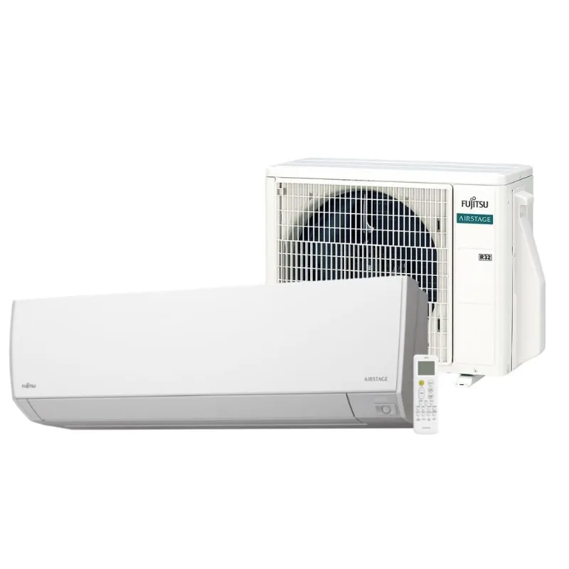 Ar-Condicionado Split Inverter Fujitsu Airstage 12000 BTUs Quente e Frio ASBG12KMBA 220V Branco