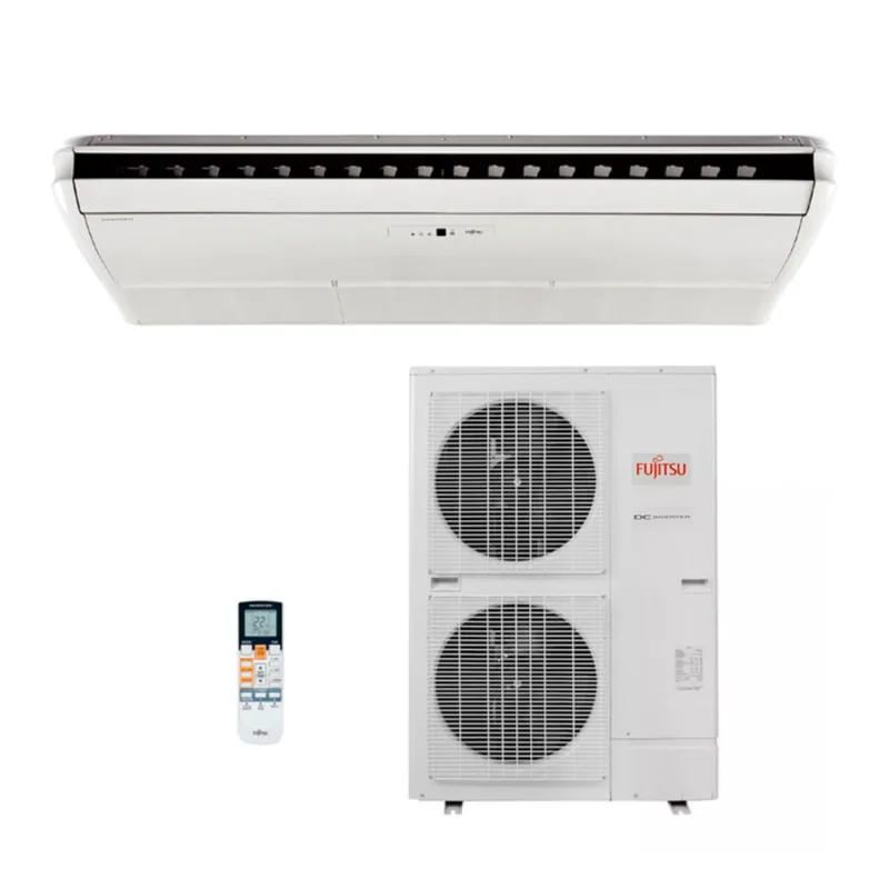 Ar-Condicionado Split Teto Inverter Fujitsu 42000 BTUs Quente e Frio 380V Trifásico Branco