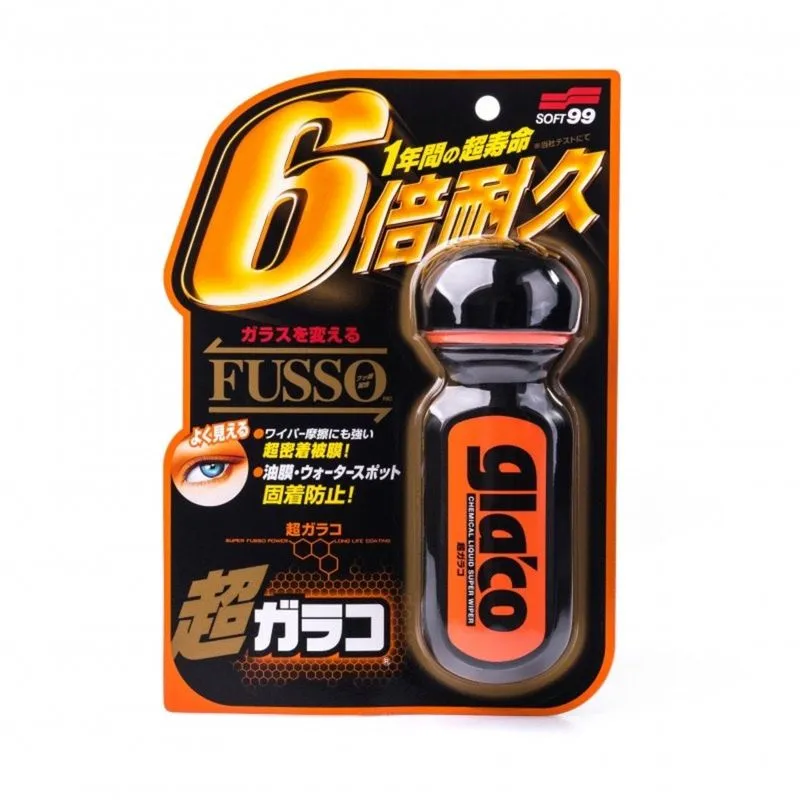 Ultra Glaco Repelente De Chuva Soft99 70ml Duração 12 Meses