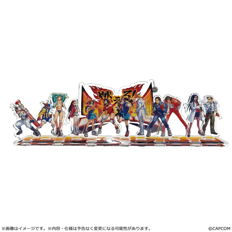 Project Justice CAPCOM character acrylic stand A