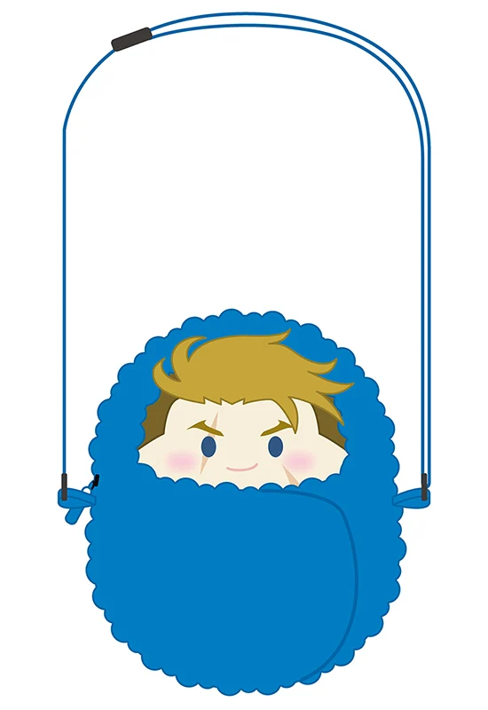 STREET FIGHTER VI CAPCOM Kurumitapi Plush mascot pouch Street Fighter 6 LUKE