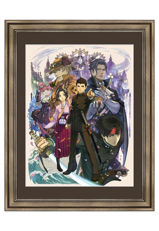 The Great Ace Attorney CAPCOM main visual CHARA FINE GRAPH