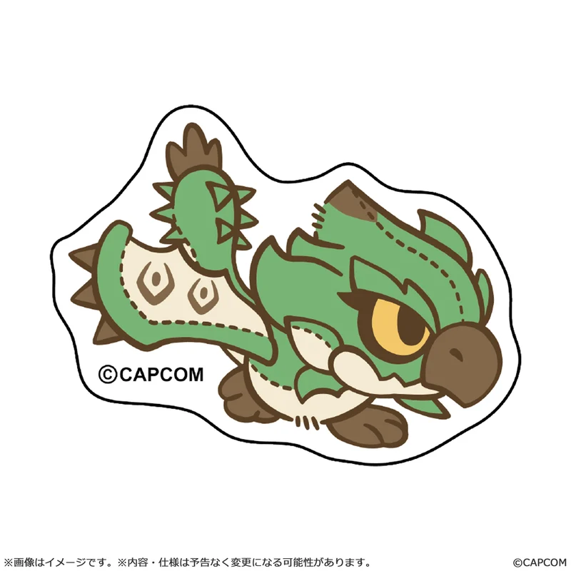 MONSTER HUNTER CAPCOM CHIBI STYLE Die-cut Sticker Rathian