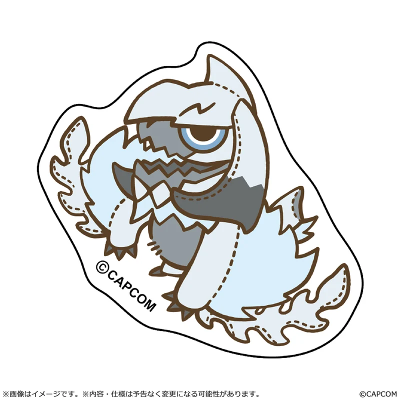 MONSTER HUNTER CAPCOM CHIBI STYLE Die-cut Sticker Arkveld