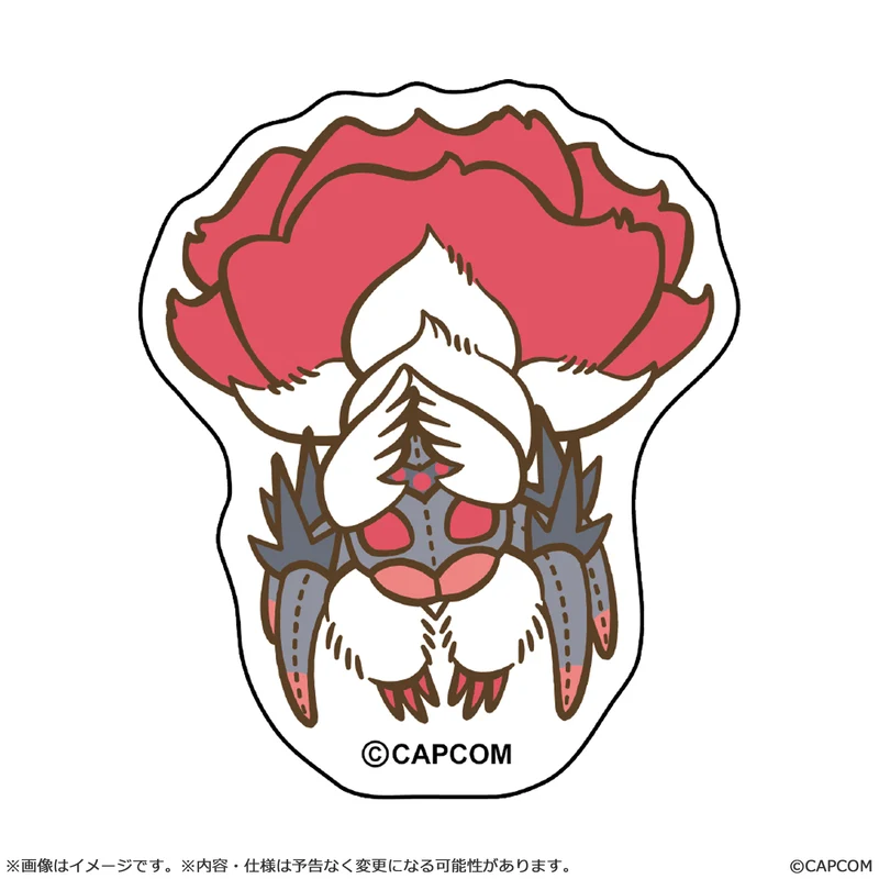 MONSTER HUNTER CAPCOM CHIBI STYLE Die-cut Sticker Lala Barina