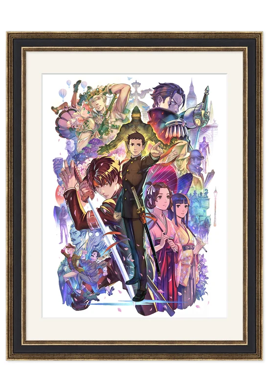 The Great Ace Attorney Chronicles CAPCOM main visual CHARA FINE GRAPH