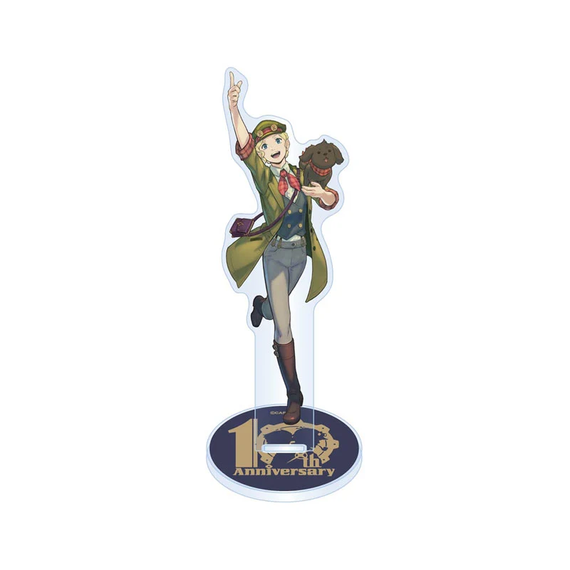 The Great Ace Attorney CAPCOM 10th anniversary acrylic stand Gina Lestrade