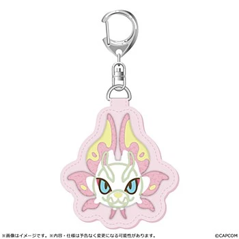 MONSTER HUNTER CAPCOM CHIBI STYLE Embroidered Key Chain Mizutsune