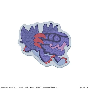 MONSTER HUNTER CAPCOM CHIBI STYLE Embroidered Sticker Gore Magala