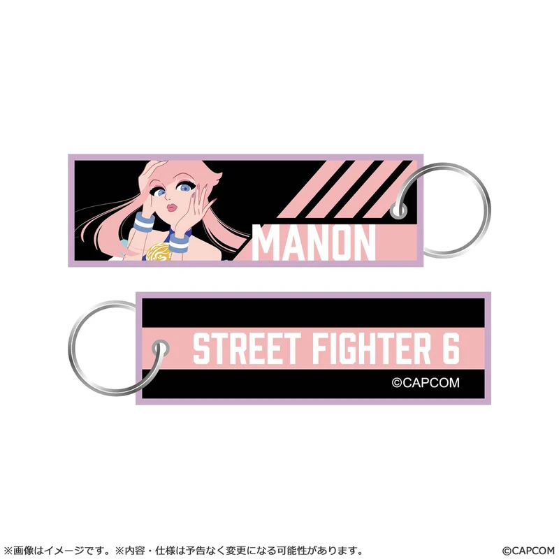 Street Fighter 6 CAPCOM Flight Tag Keychain MANON