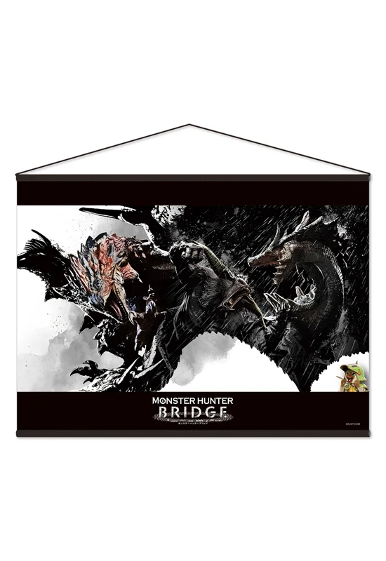 Monster Hunter CAPCOM Bridge Wall Art Tapestry