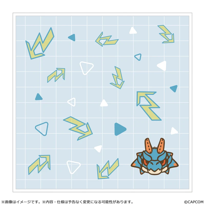 MONSTER HUNTER CAPCOM CHIBI STYLE Hand Towel Lagiacrus