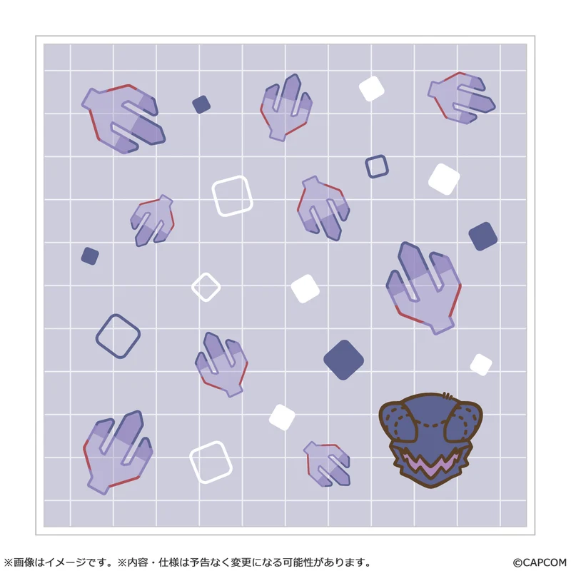 MONSTER HUNTER CAPCOM CHIBI STYLE Hand Towel Gore Magala
