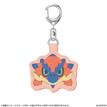 MONSTER HUNTER CAPCOM CHIBI STYLE Embroidered Key Chain Rathalos