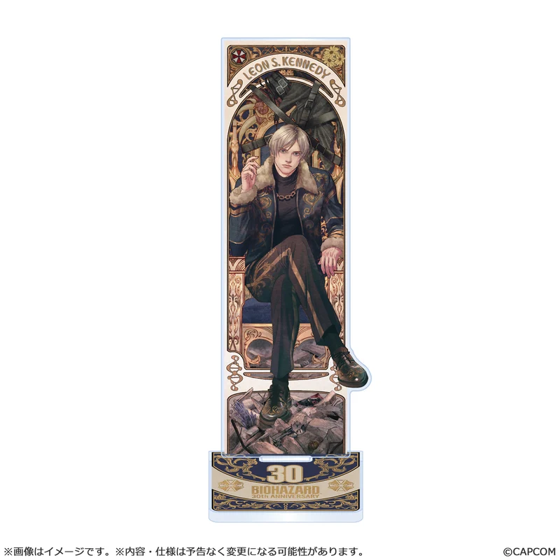 Resident Evil Capcom 30th Anniversary Acrylic Stand Collection Leon
