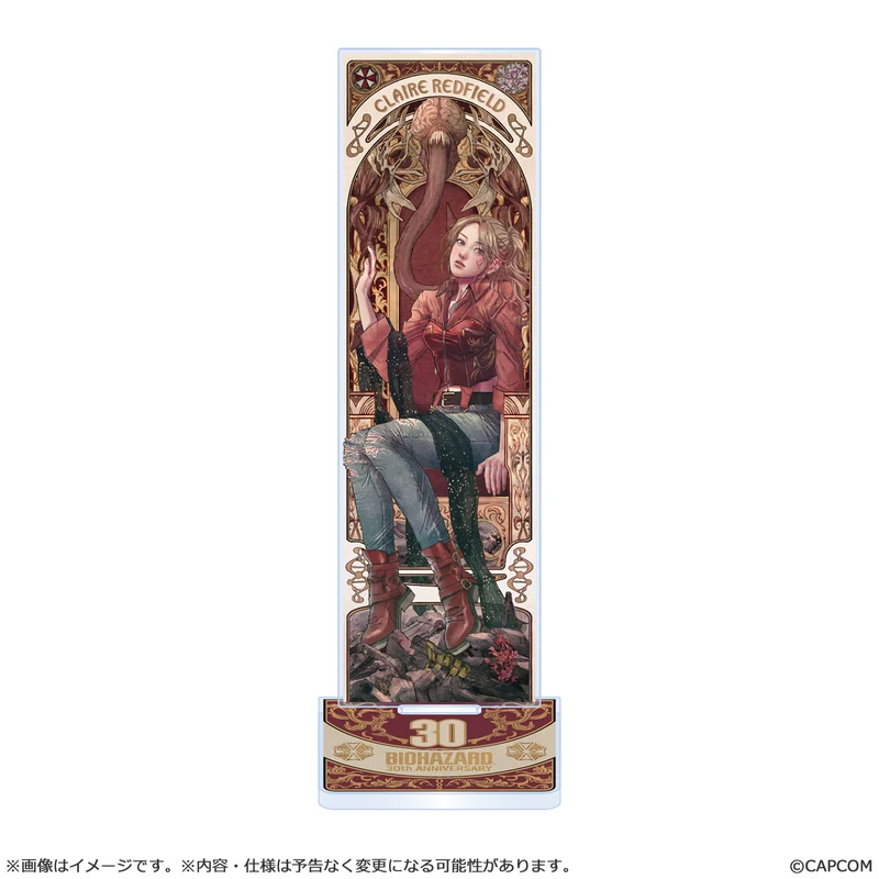 Resident Evil Capcom 30th Anniversary Acrylic Stand Collection Claire