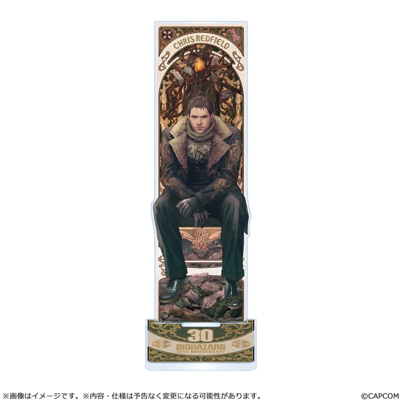 Resident Evil Capcom 30th Anniversary Acrylic Stand Collection Chris