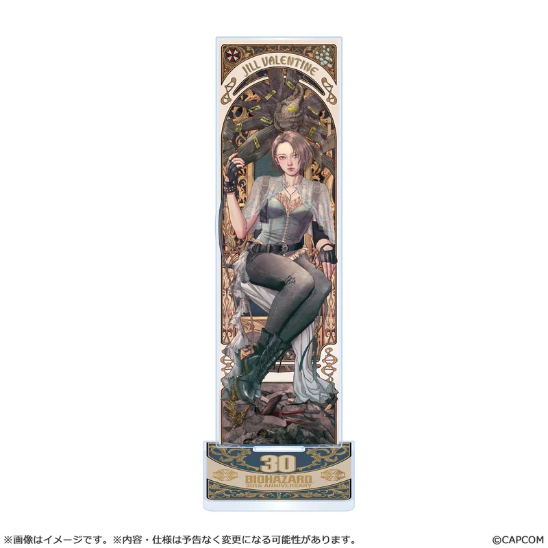 Resident Evil Capcom 30th Anniversary Acrylic Stand Collection Jill