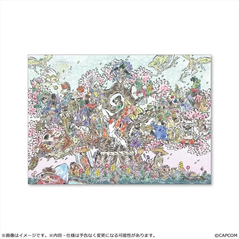 Capcom Dajin 20th Anniversary Reproduction B2 Poster Art Print