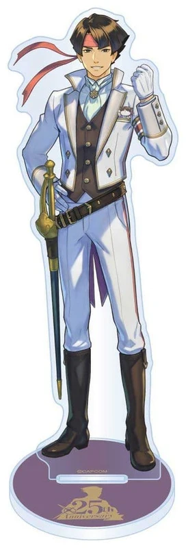 The Great Ace Attorney 25th Anniversary Acrylic Stand Kazuma Asogi Main Visual 13–15 cm
