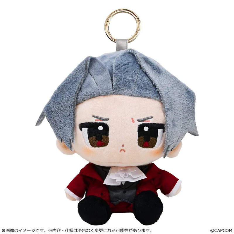 SPECIAL ORDER Capcom - Ace Attorney Chibi Cap Carabiner Plush Toy - Miles Edgeworth [JP] Down Payment