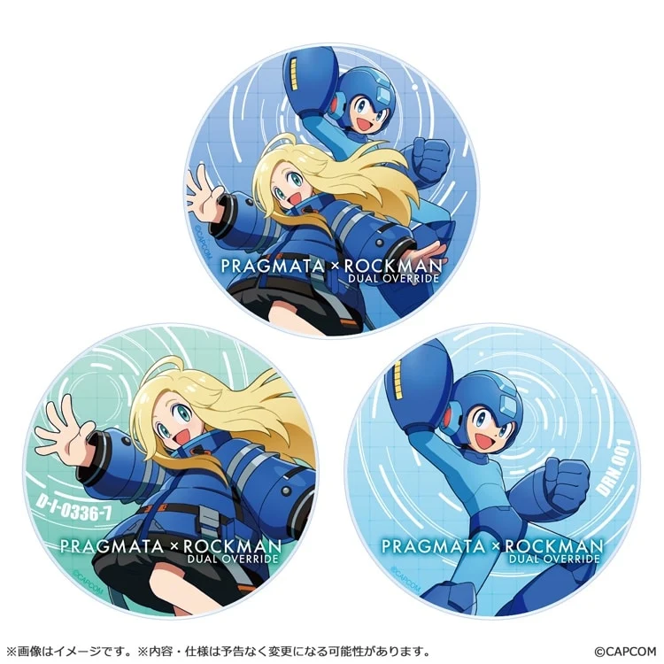 SPECIAL ORDER Capcom - Pragmata × Mega Man: Dual Override Acrylic Coaster Set [JP] Down Payment