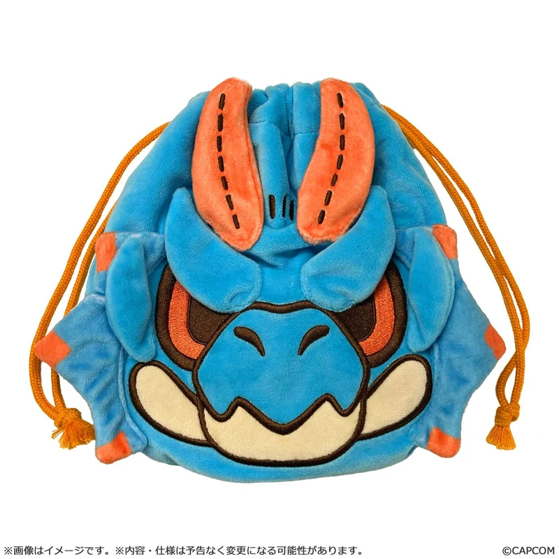 SPECIAL ORDER Capcom - Monster Hunter MonDefo Drawstring Bag Pouch - Lagiacrus [JP] Down Payment