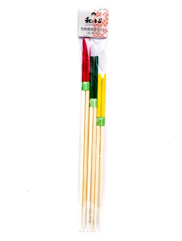 Hashi de Bambu 3p Set C-2806 Pearl China