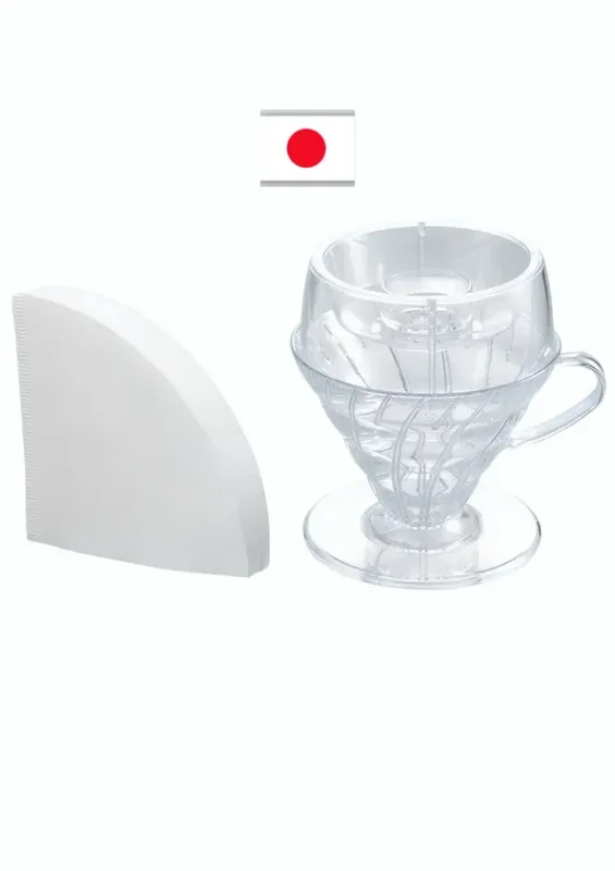 HARIO COADOR CAFE V60 PDA-1524-T - Coador de café. Origem: Japão