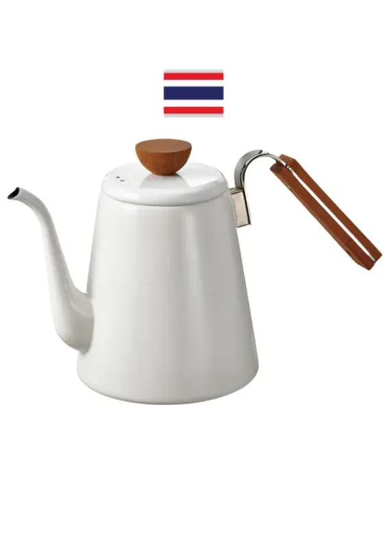 HARIO CHALEIRA BONA BDK-80-W 800ml WHITE - Chaleira. Origem: Tailândia