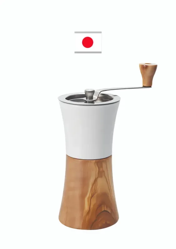 HARIO MOEDOR DE CAFE MANUAL MCWN-2-OV CERAMIC - Moedor de café manual de cerâmica. Origem: Japão