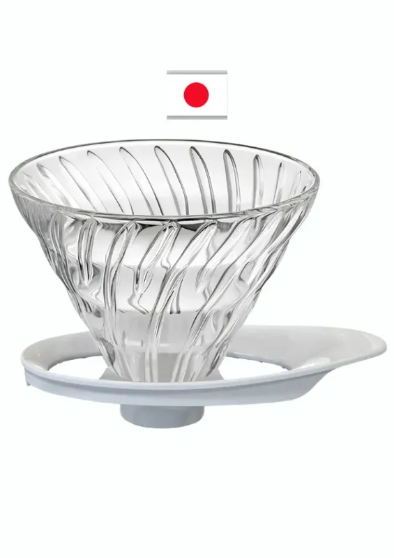 HARIO COADOR CAFE 02 VDGR-02-W WHITE - Coador de café. Origem: Japão