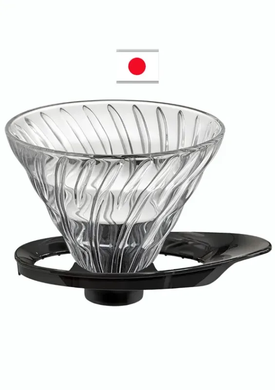 HARIO COADOR CAFE 02 VDGR-02-B BLACK - Coador de café. Origem: Japão
