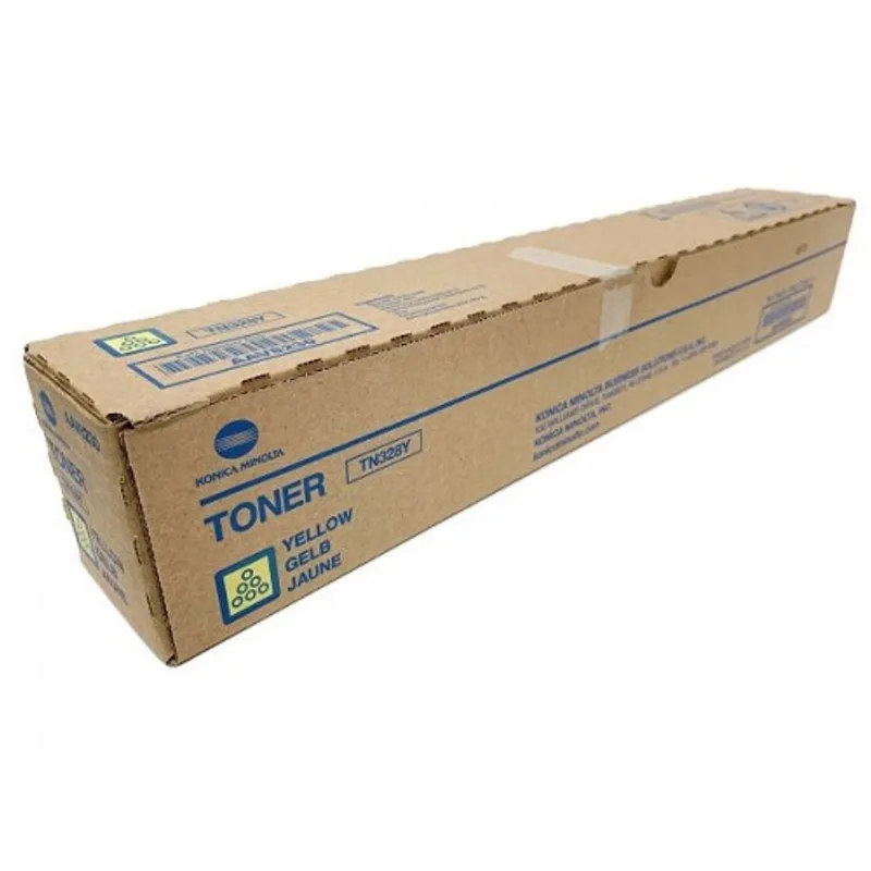 Toner Tn328 p/ Bizhub C300i Aav8130 Yellow Original