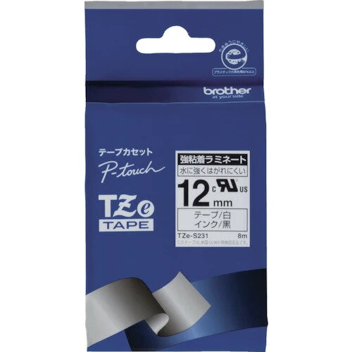 ブラザー ＴＺＥテープ１２ＭＭキョウネンチャク TZE-S231 4977766703192